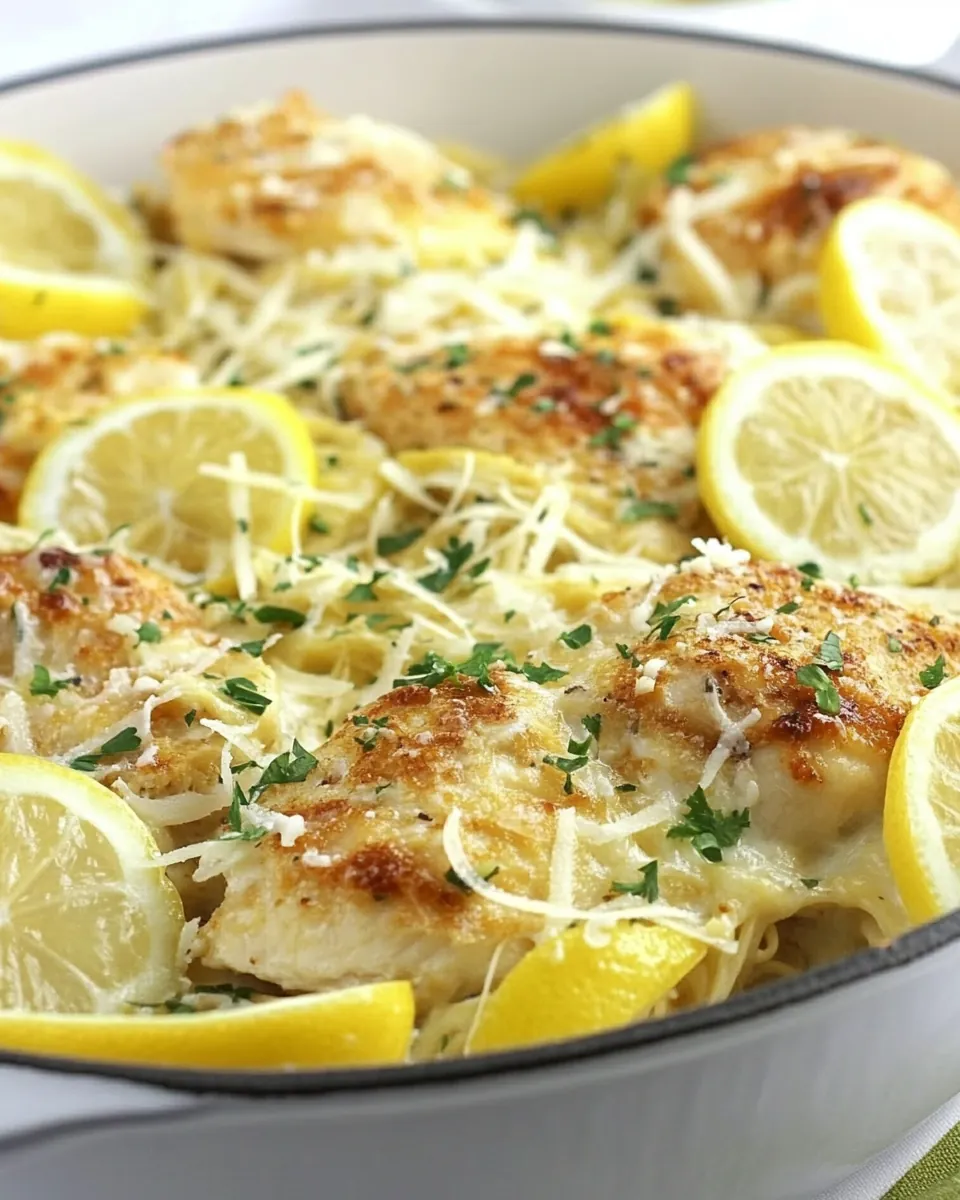 Lemon Chicken Parmesan