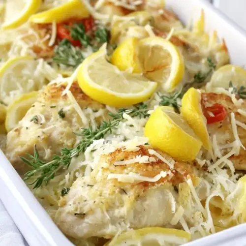Lemon Chicken Parmesan