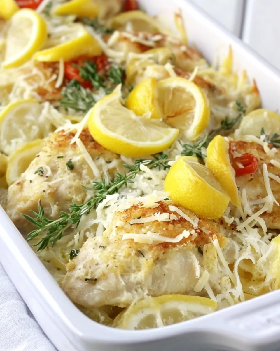 Lemon Chicken Parmesan
