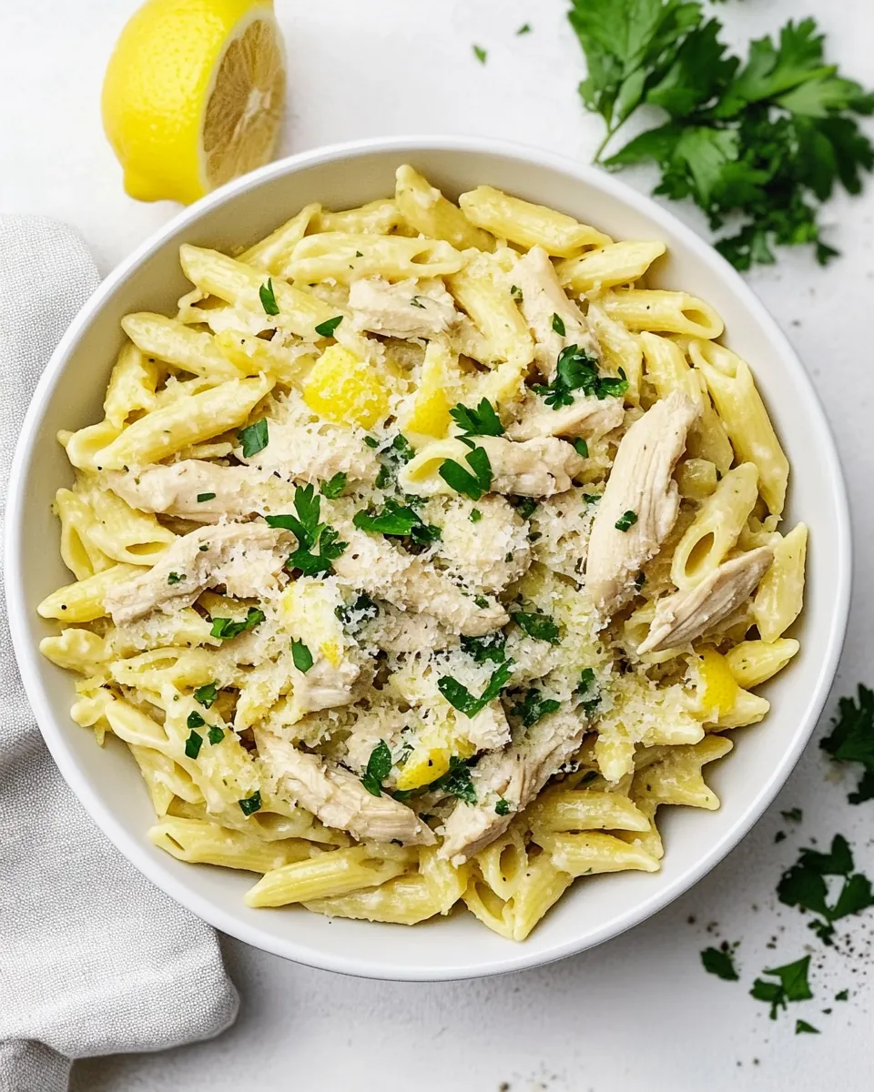 Lemon Chicken Pasta