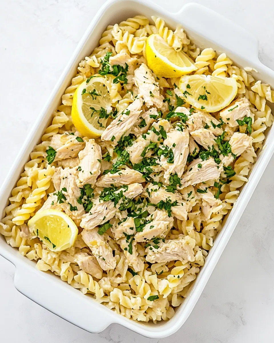 Lemon Chicken Pasta