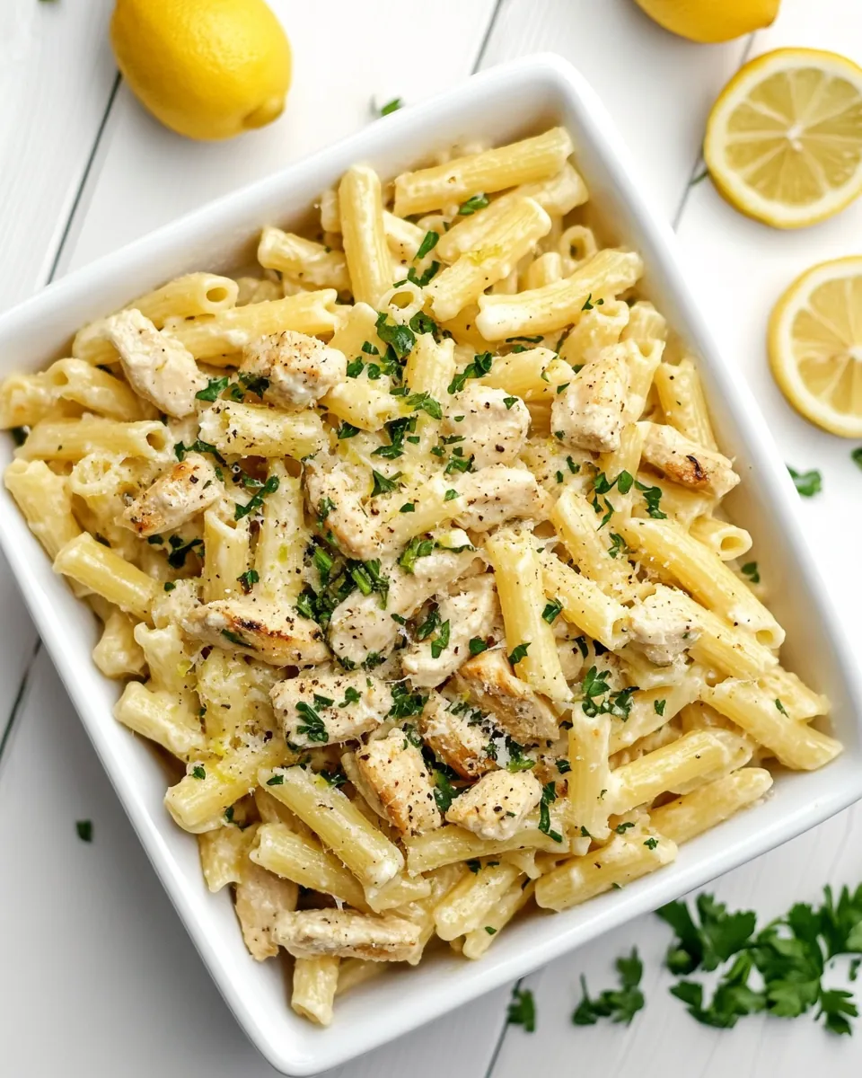 Lemon Chicken Pasta