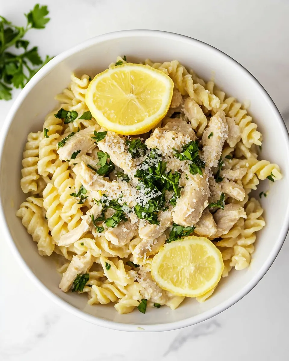 Lemon Chicken Pasta