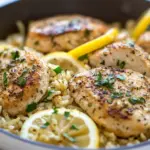Lemon Chicken Rice Skillet