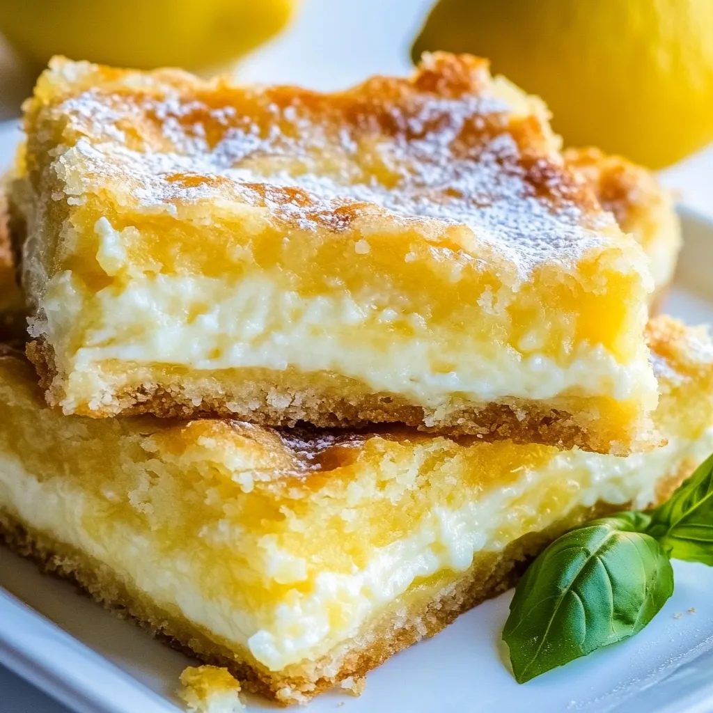 Lemon Cream Cheese Bars