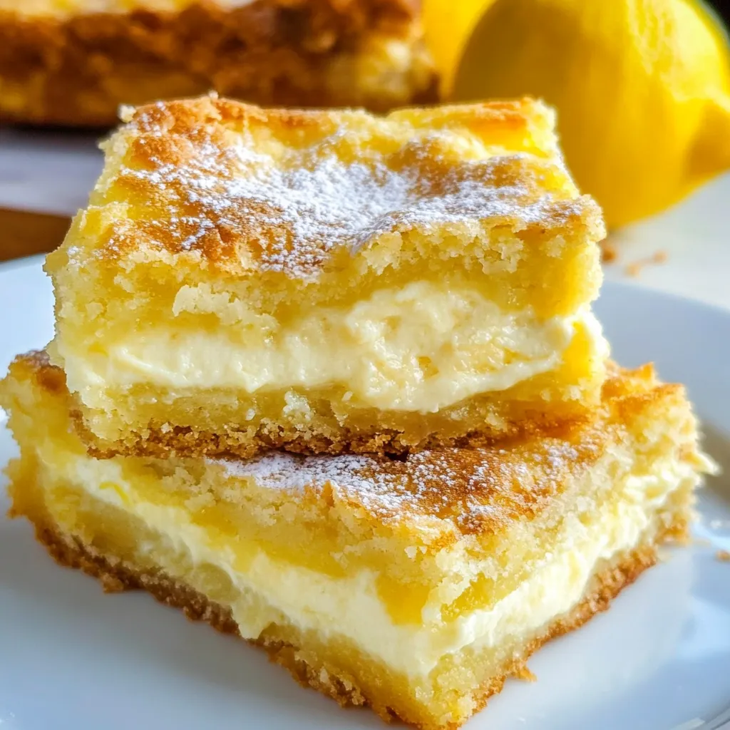 Lemon Cream Cheese Bars