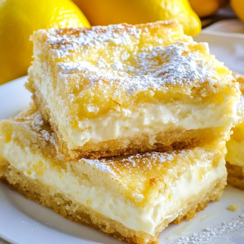 Lemon Cream Cheese Bars