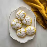 Lemon Crinkle Cookies