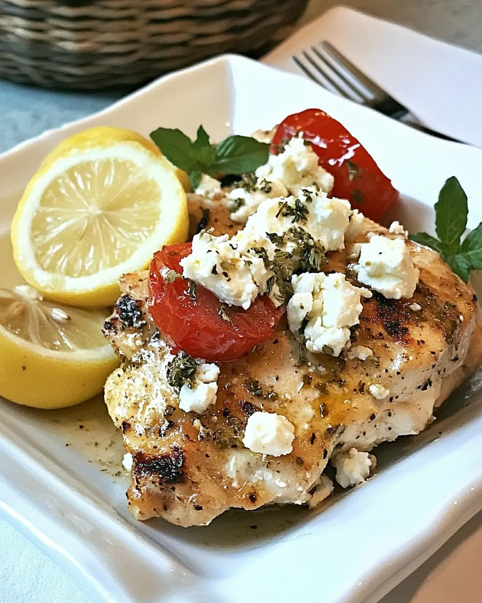 Lemon Feta Chicken