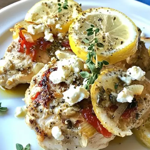 Lemon Feta Chicken