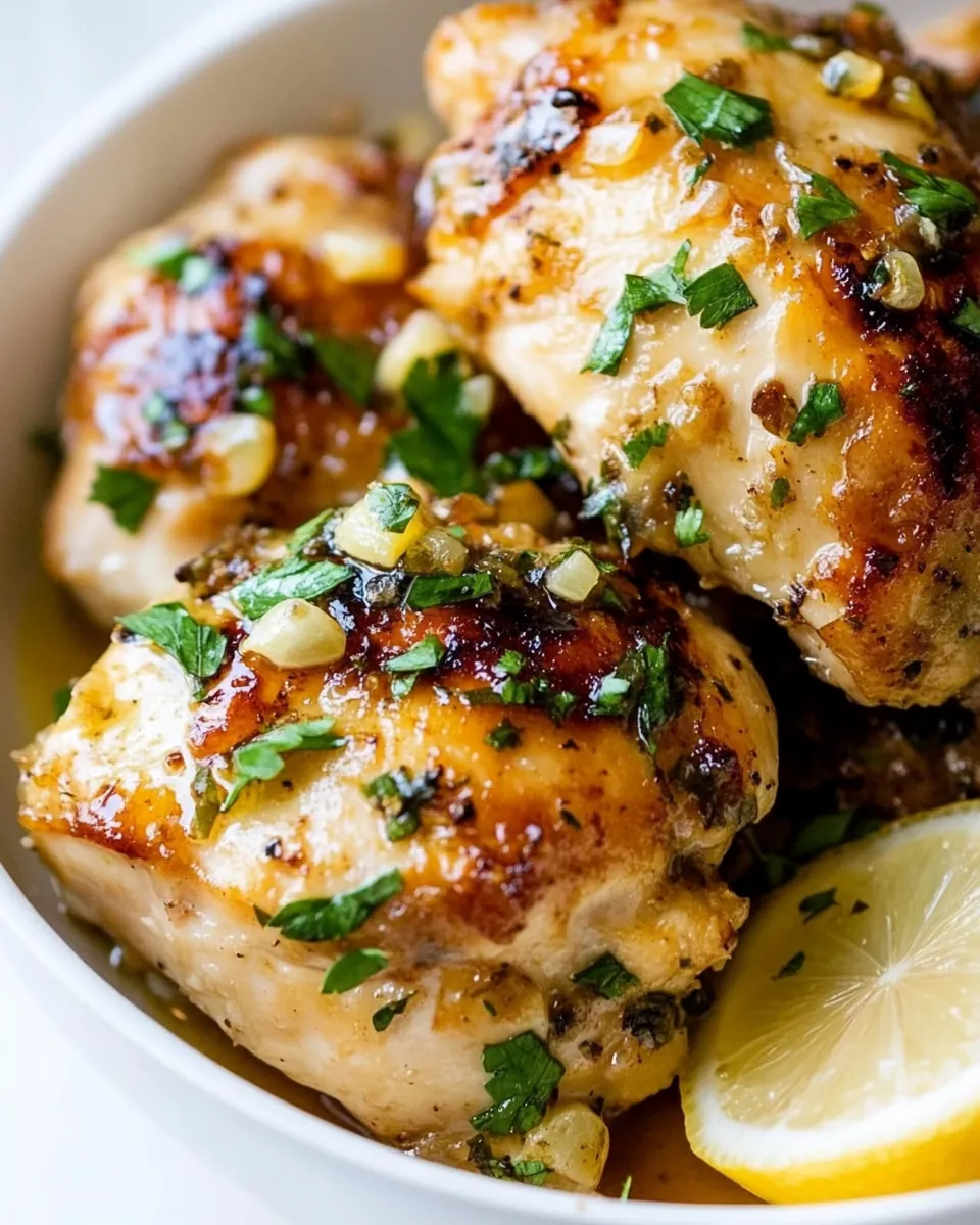 Lemon Garlic Chicken