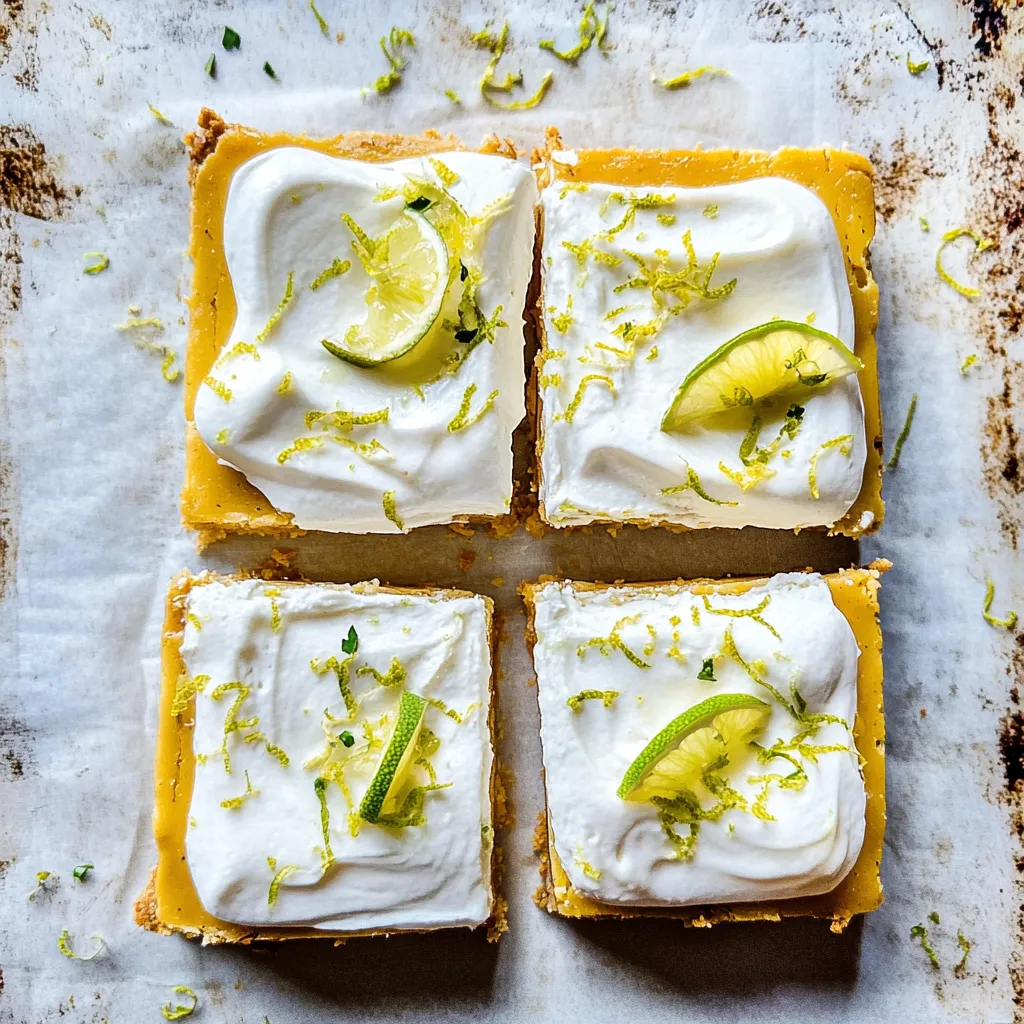 Lemon Key Lime Pie Bars