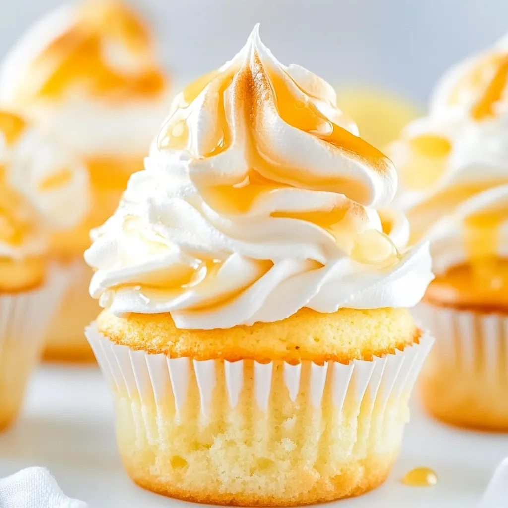 Lemon Meringue Cupcakes