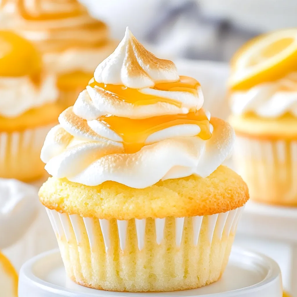 Lemon Meringue Cupcakes