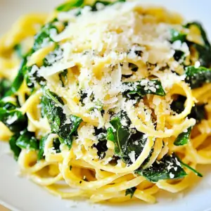 Lemon Parmesan Pasta with Greens