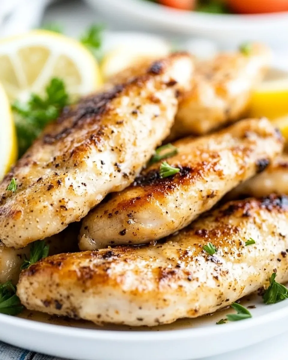 Lemon Pepper Chicken Tenders