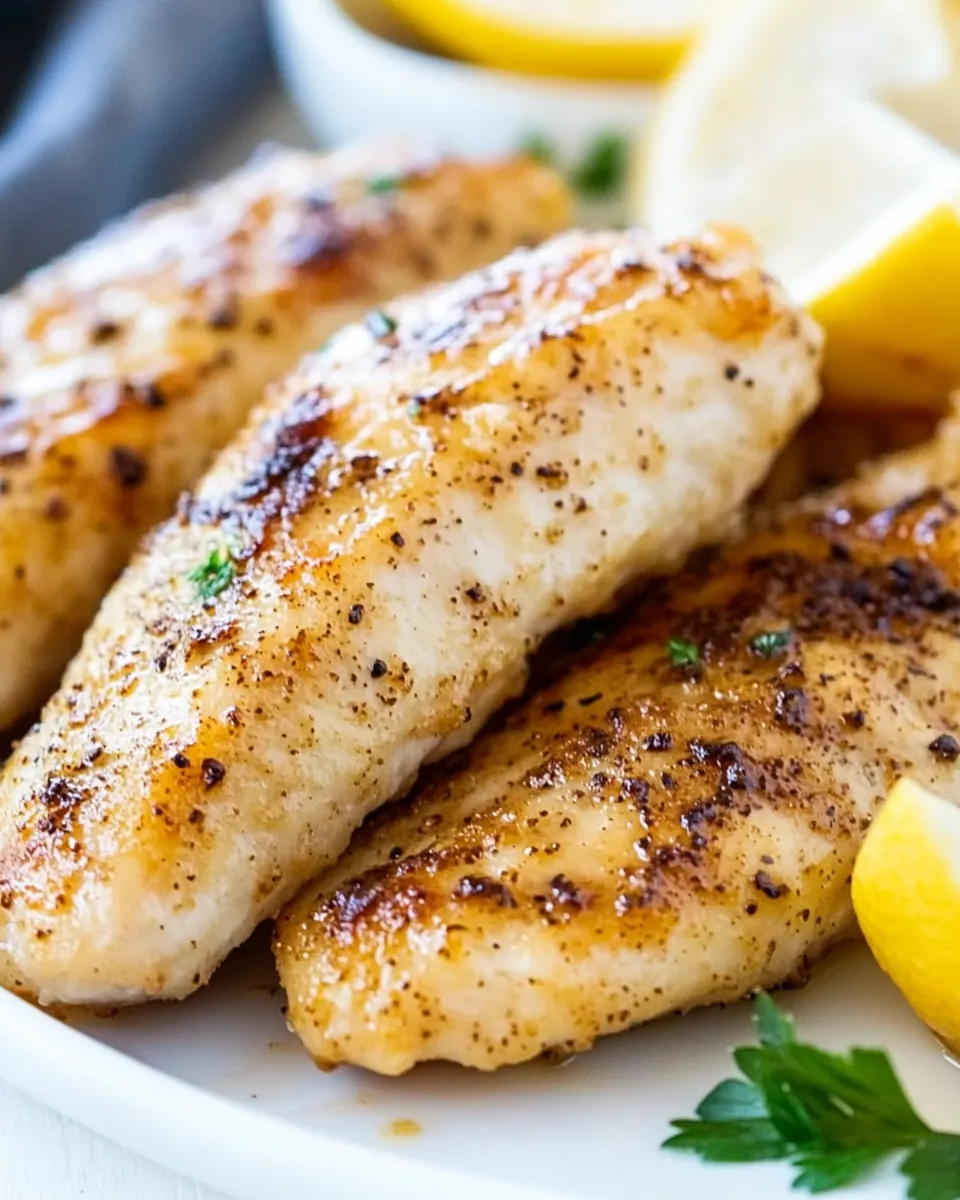 Lemon Pepper Chicken Tenders
