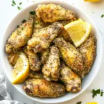 Lemon Pepper Chicken Wings