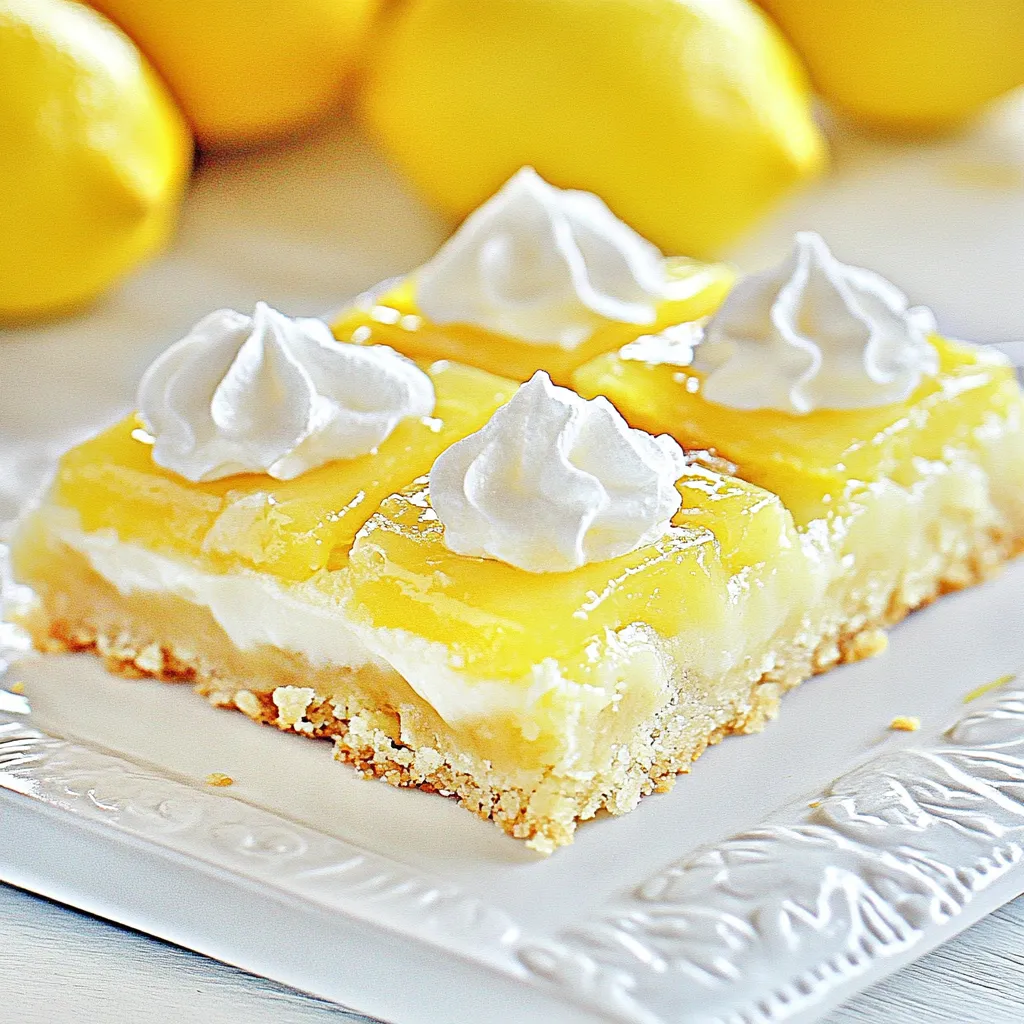 Lemon Pie Bars