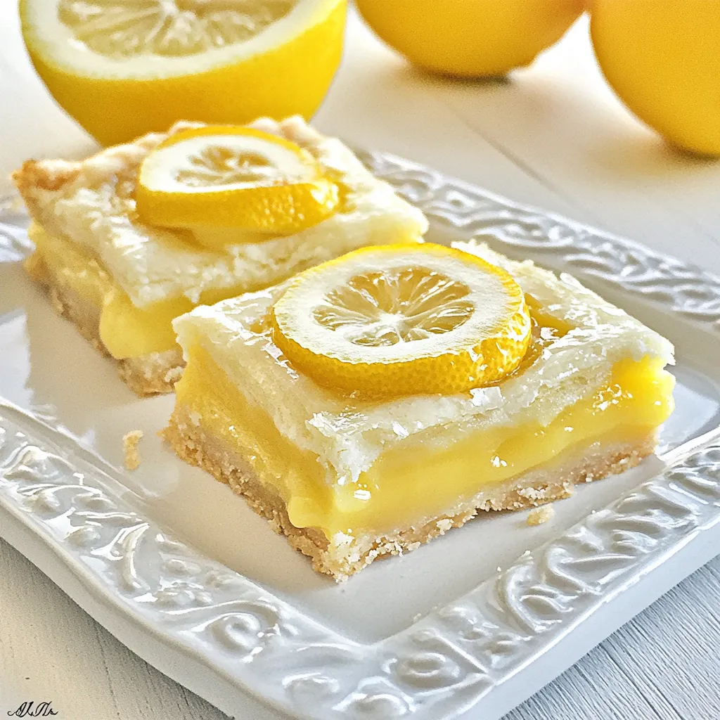 Lemon Pie Bars