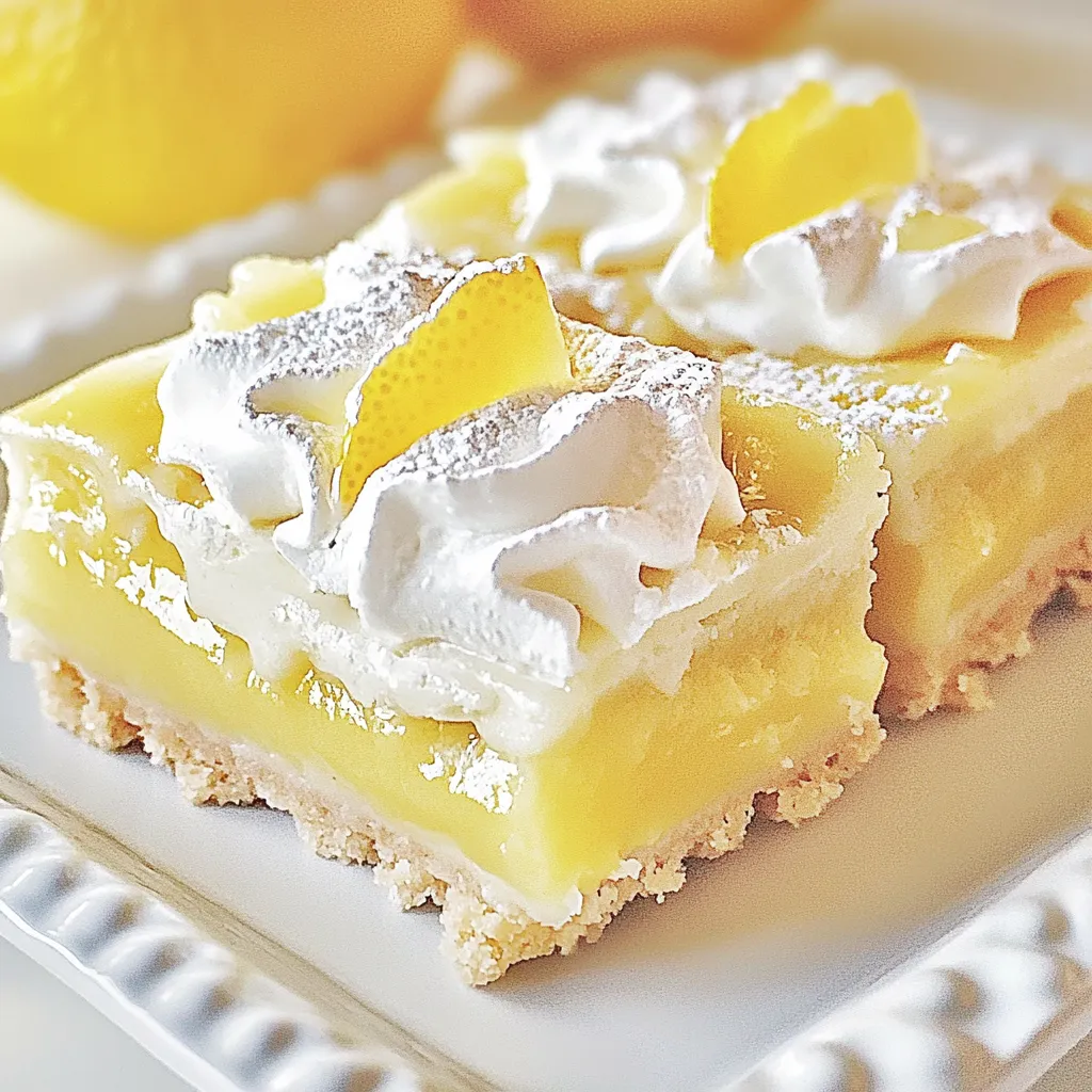 Lemon Pie Bars