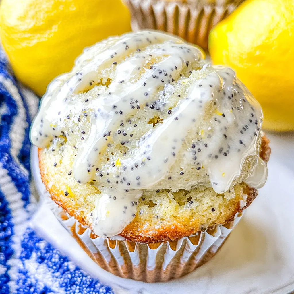 Lemon Poppyseed Muffins