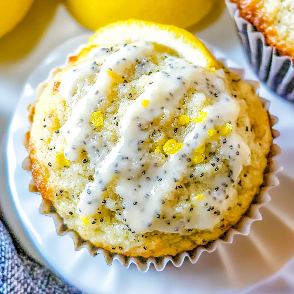 Lemon Poppyseed Muffins