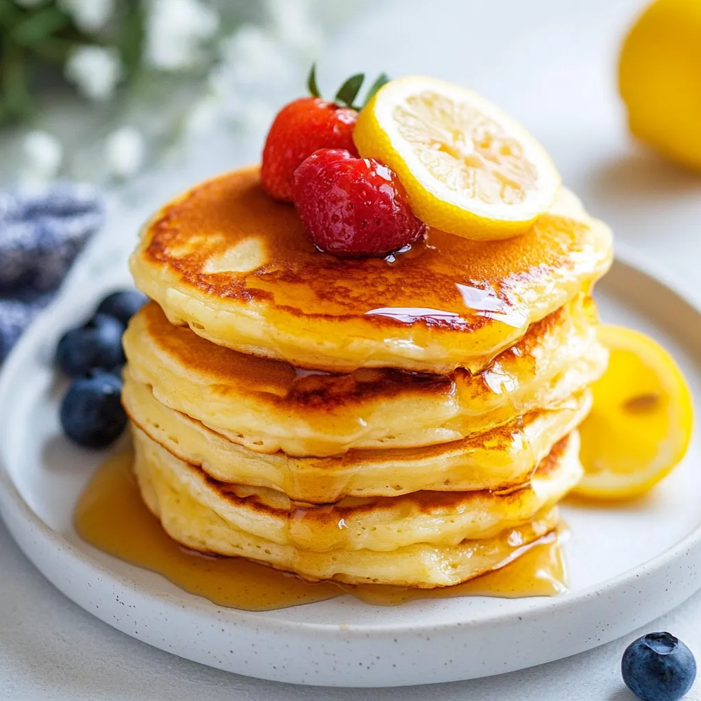 Lemon Ricotta Pancakes