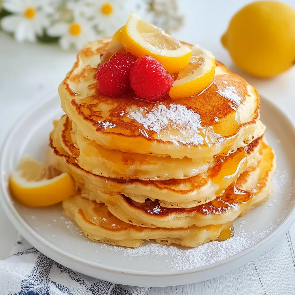 Lemon Ricotta Pancakes