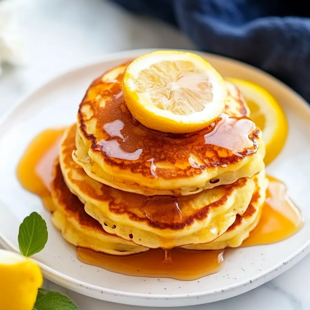 Lemon Ricotta Pancakes