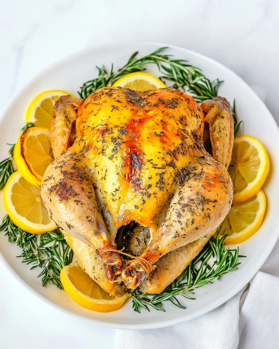 Lemon Roasted Chicken