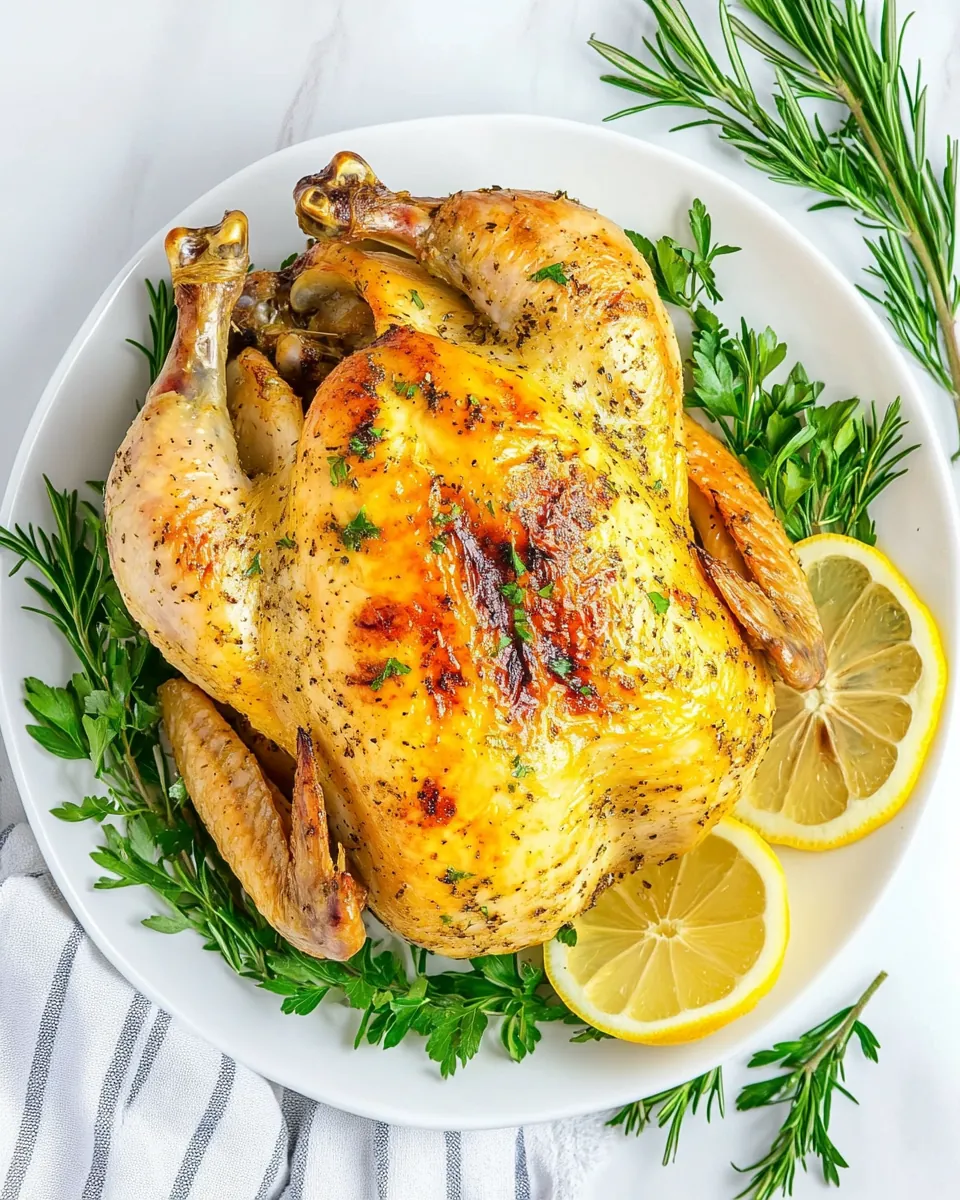 Lemon Roasted Chicken