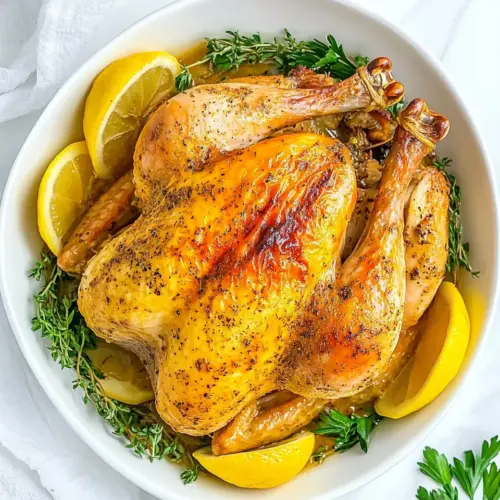 Lemon Roasted Chicken