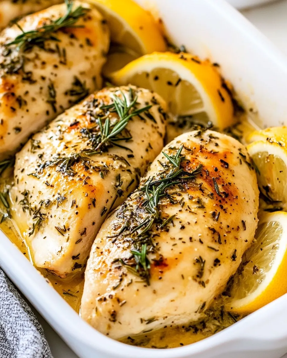 Lemon Rosemary Chicken