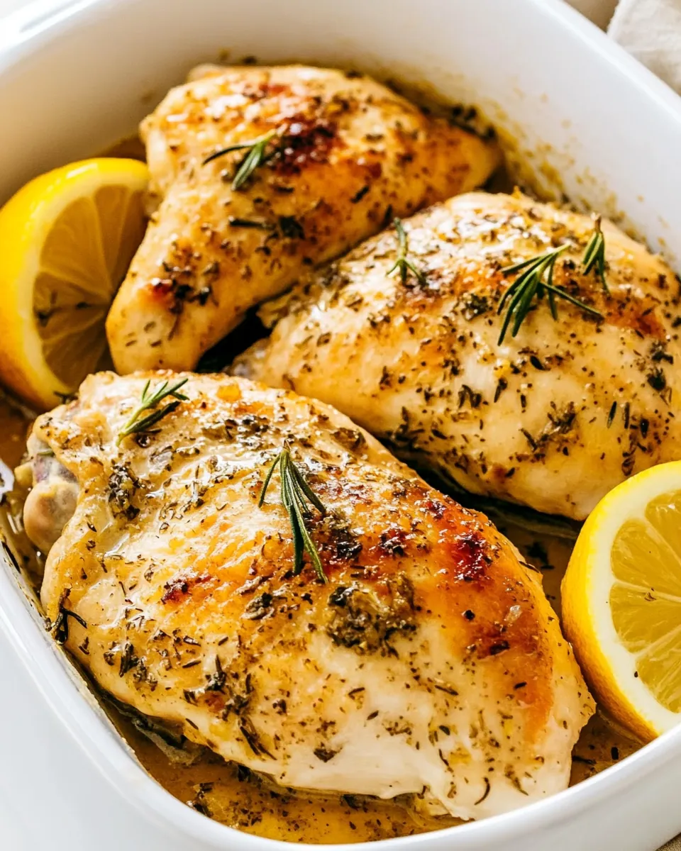 Lemon Rosemary Chicken