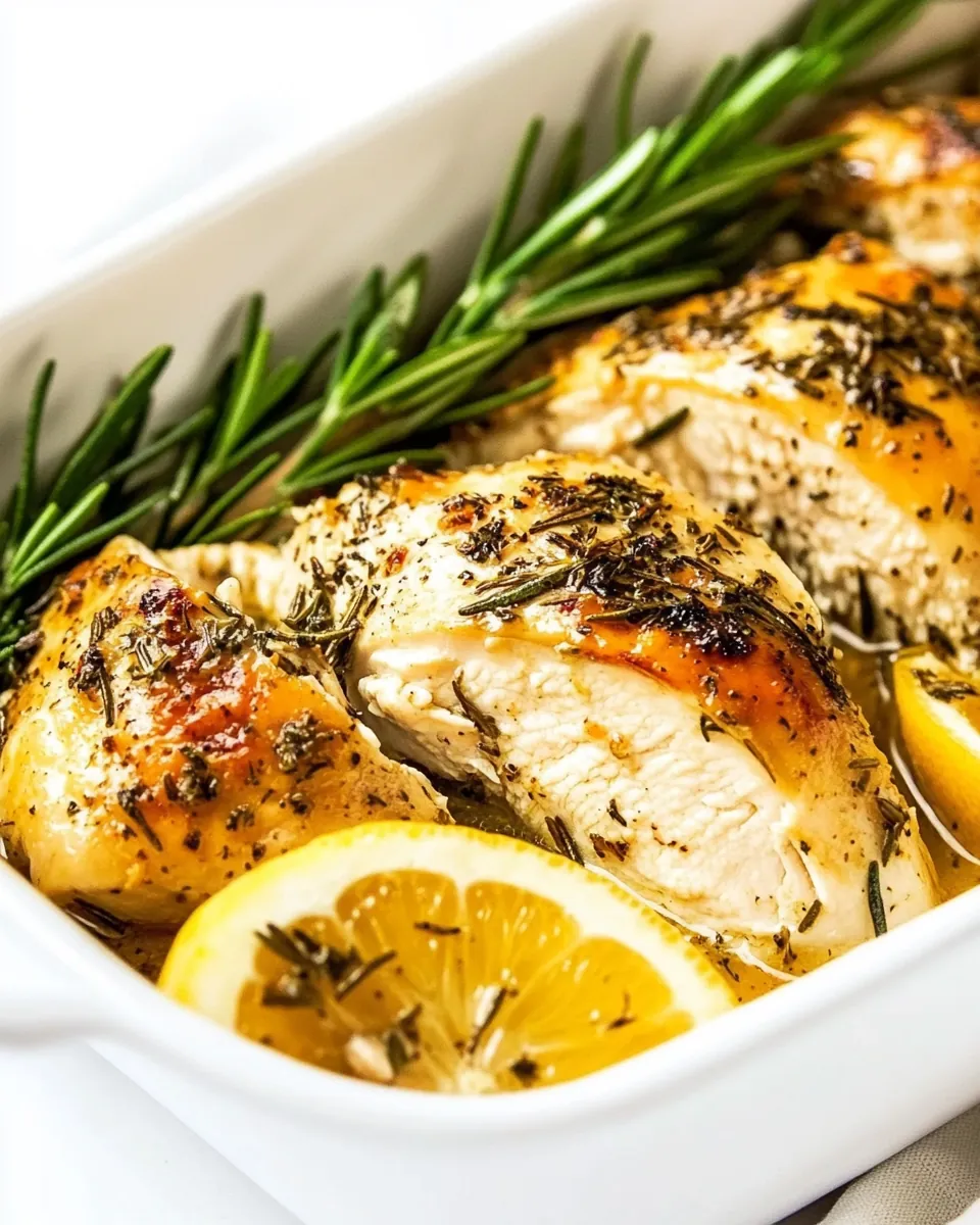 Lemon Rosemary Chicken