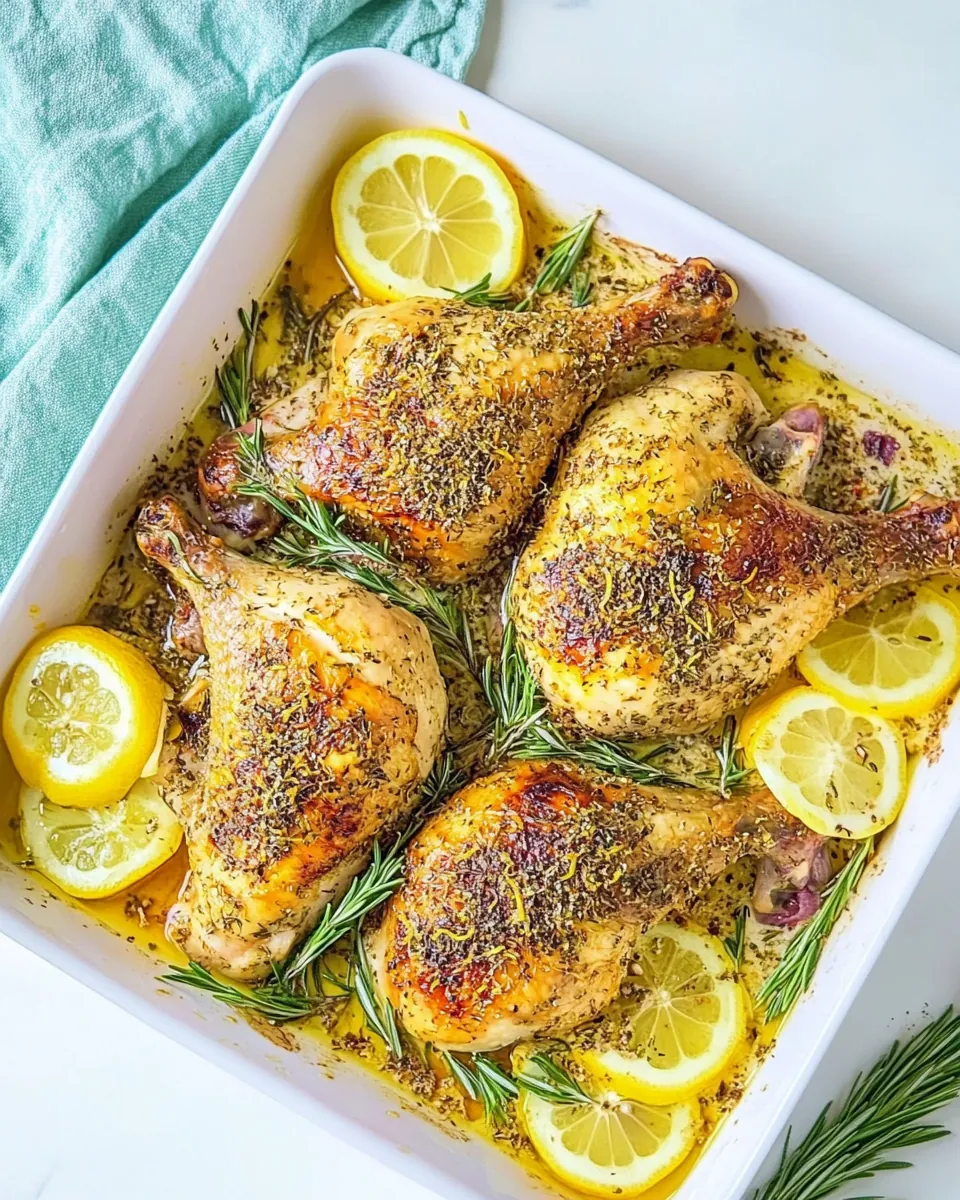 Lemon Spatchcock Chicken