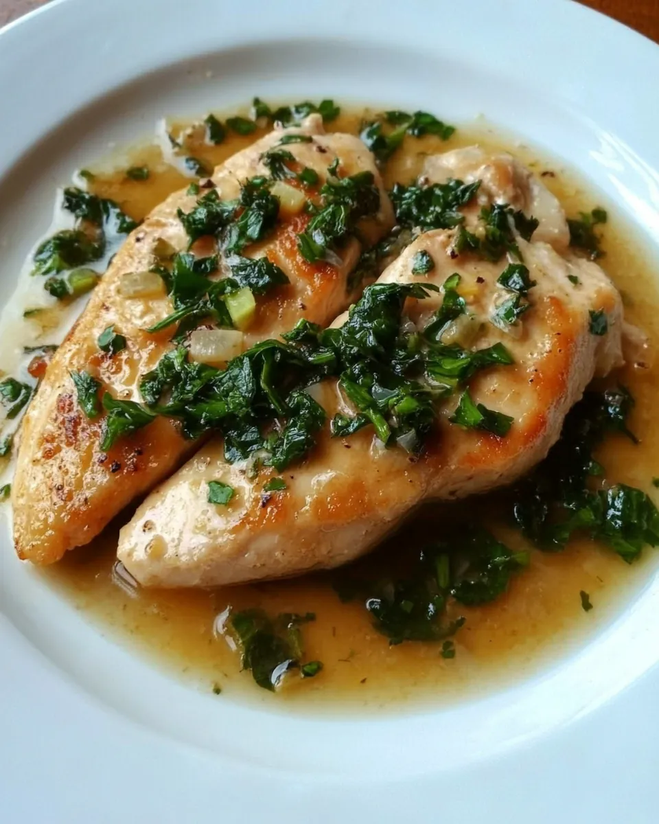 Light Chicken Piccata
