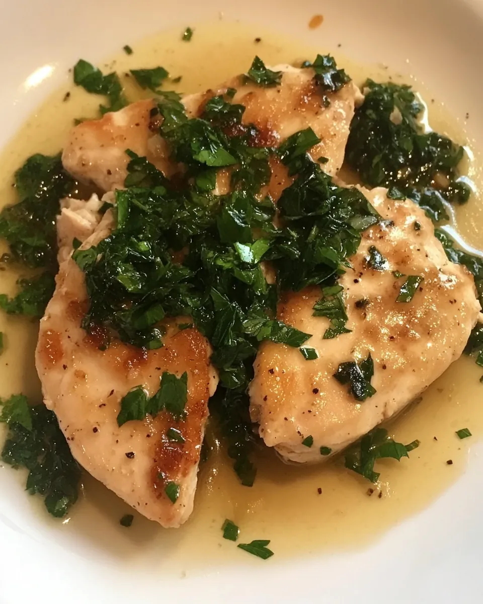 Light Chicken Piccata