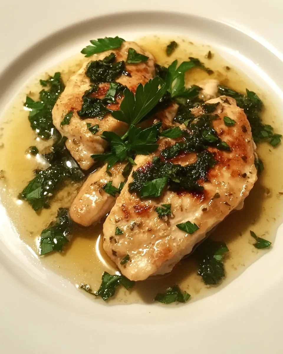 Light Chicken Piccata
