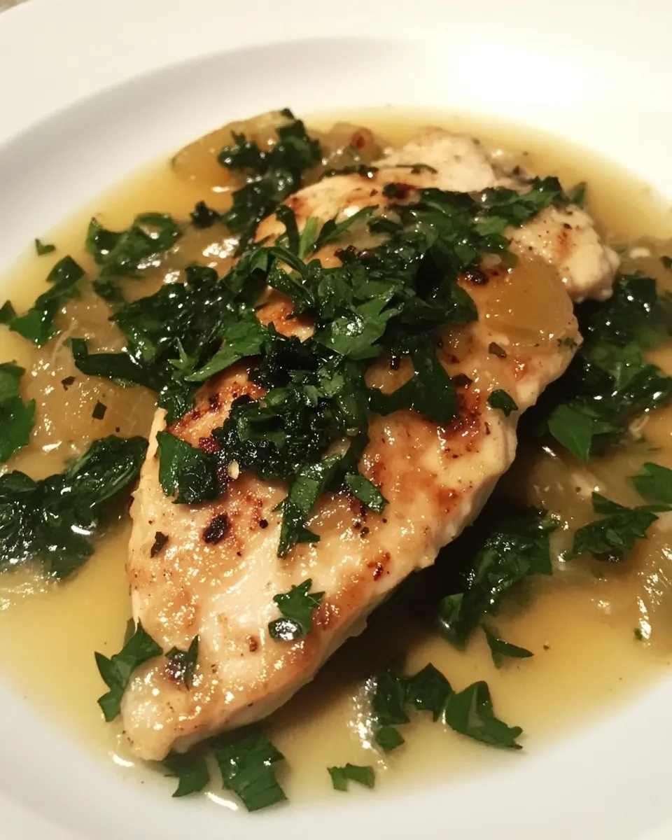 Light Chicken Piccata
