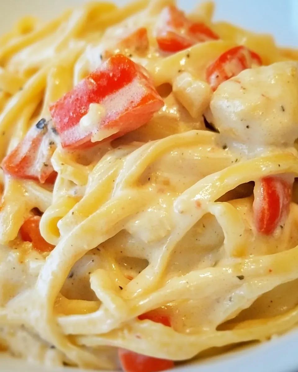 Lightened Cajun Chicken Alfredo