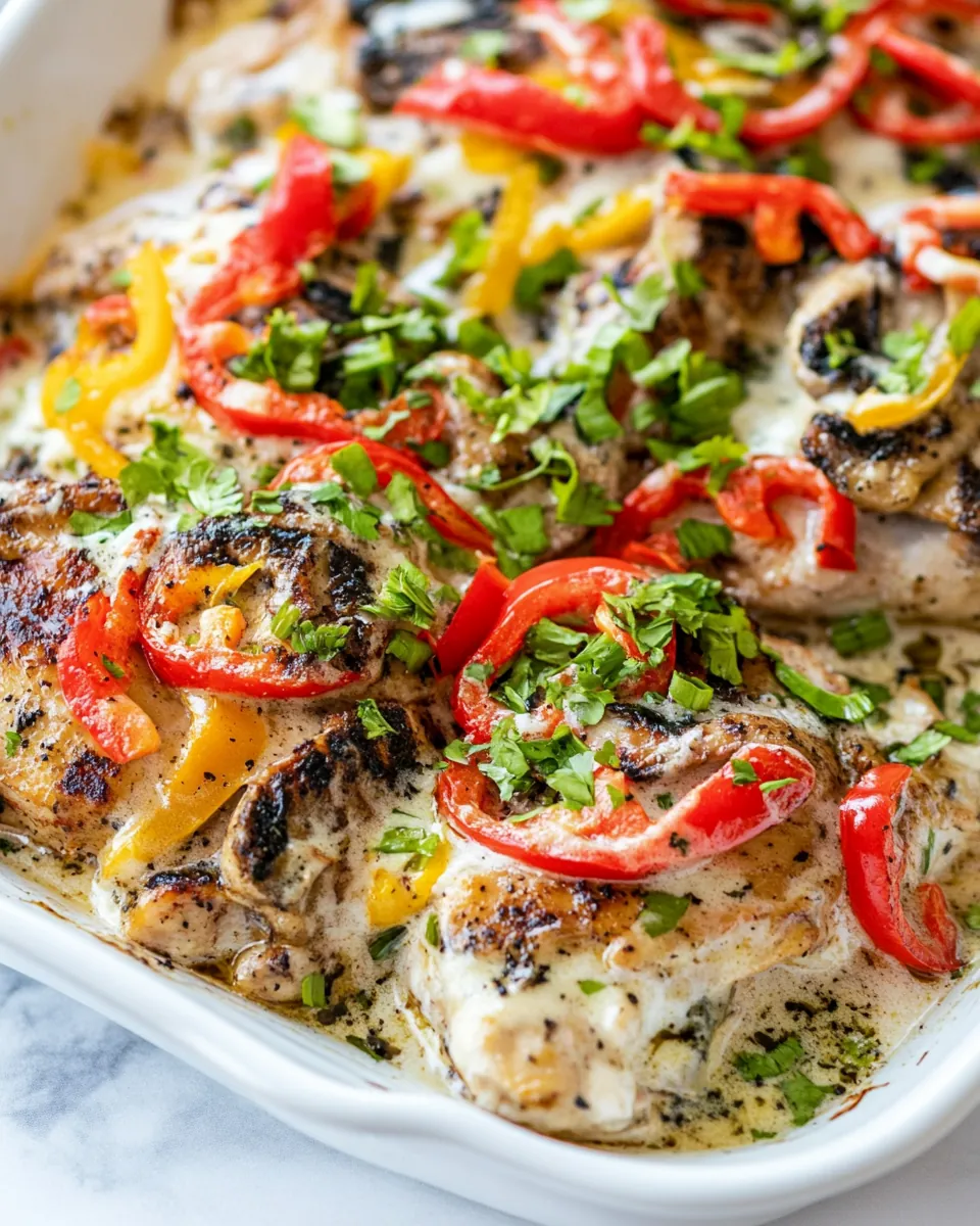 Lightly Smothered Chicken
