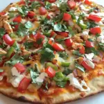 Loaded Chicken Fajita Pizza
