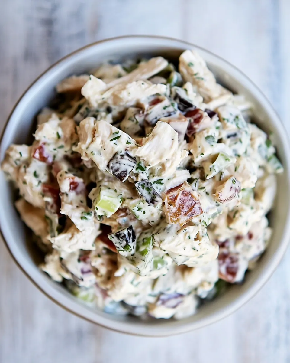 Loaded Chicken Salad