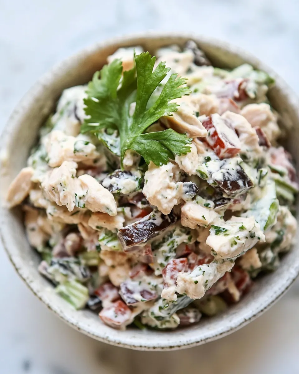 Loaded Chicken Salad