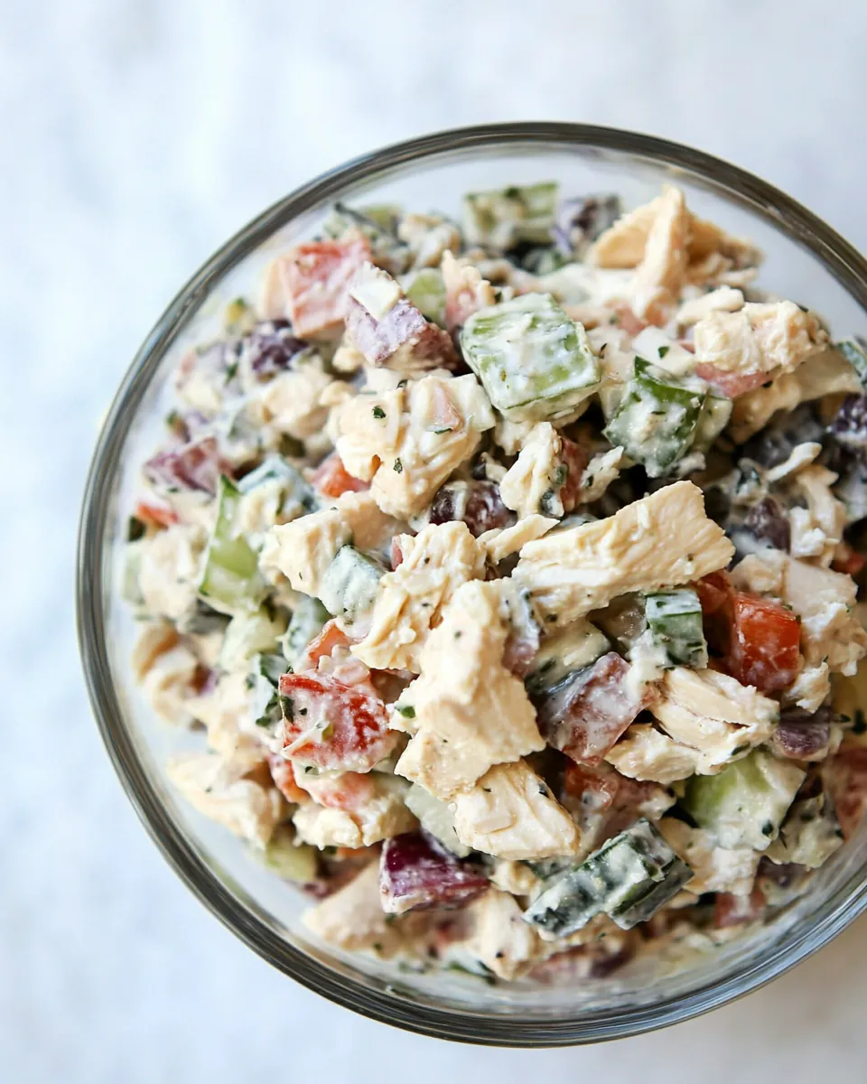 Loaded Chicken Salad