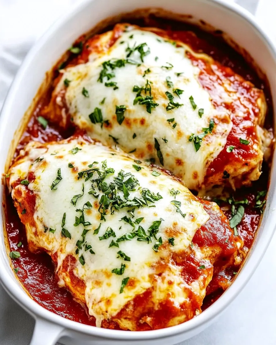 Low Carb Chicken Parmesan