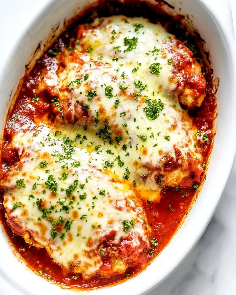 Low Carb Chicken Parmesan