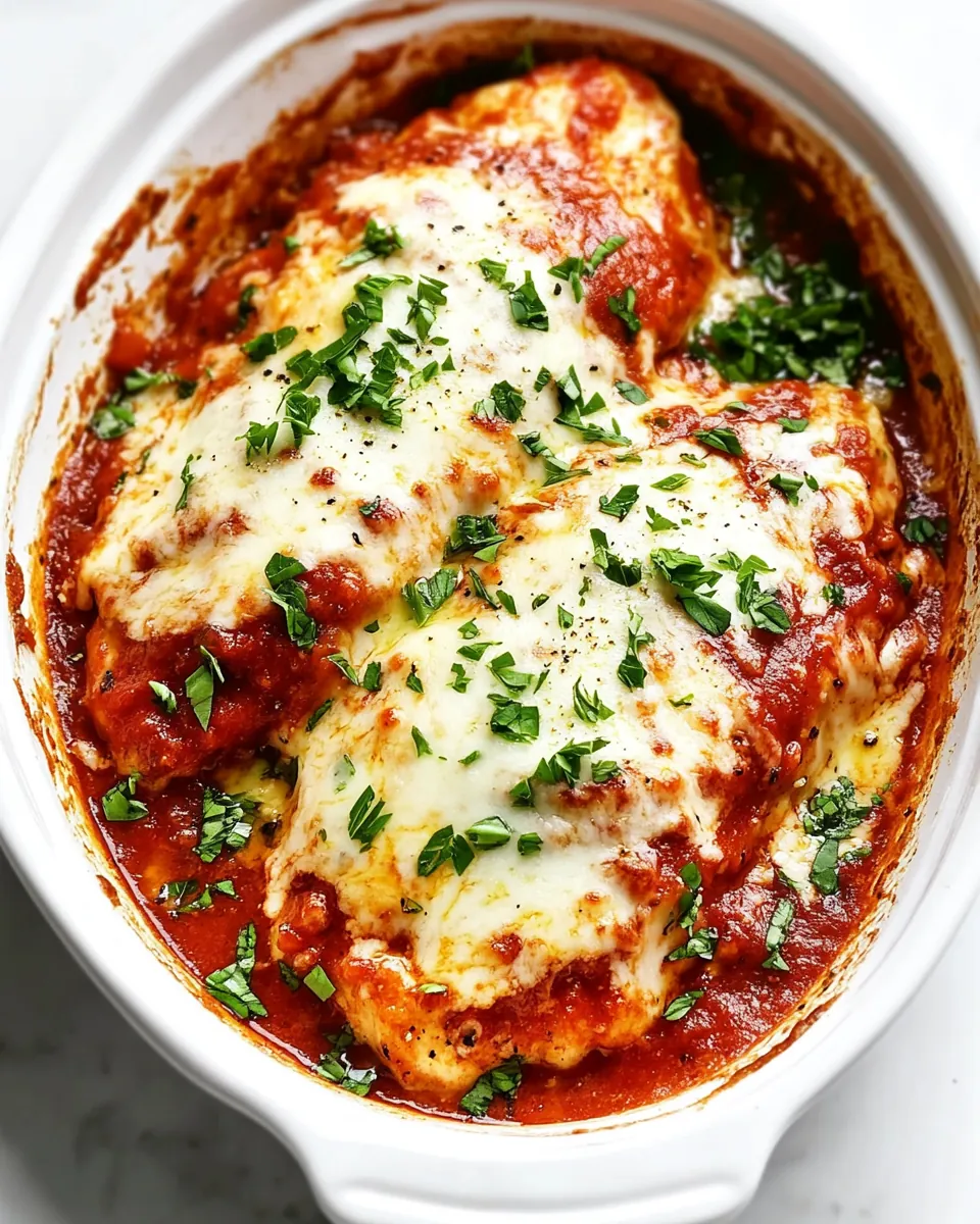 Low Carb Chicken Parmesan